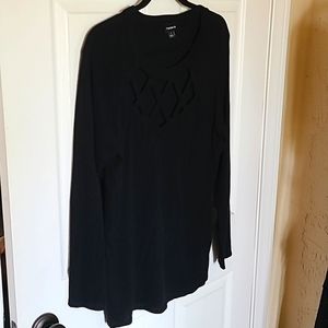 Torrid size 1 black sweater